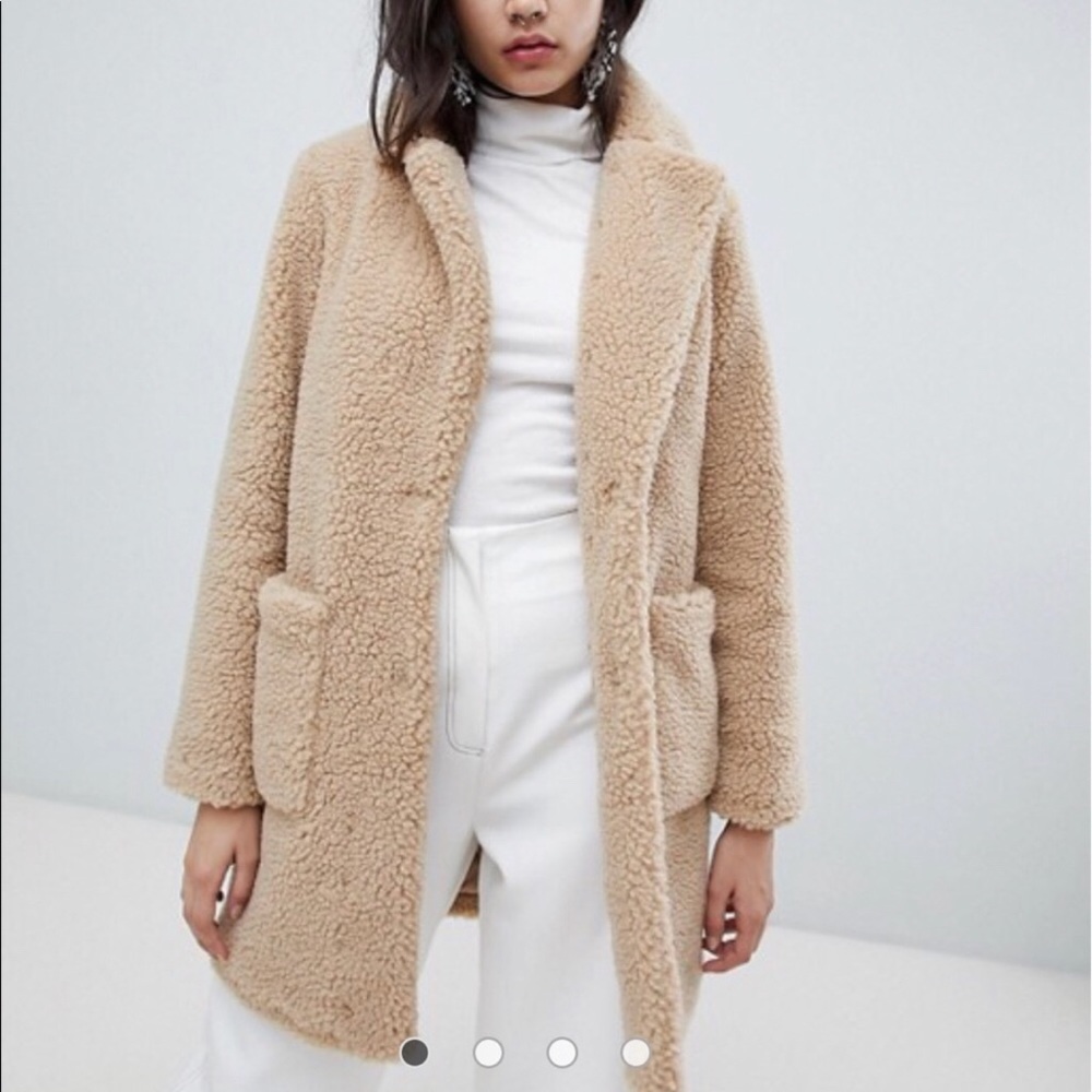 ASOS New Look Teddy Coat
